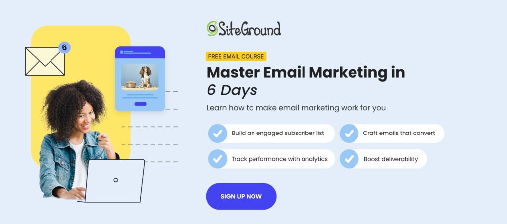 SiteGround Email Marketing Course