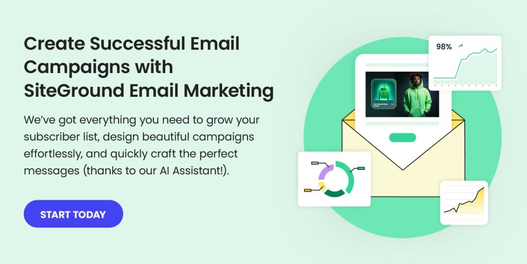 SiteGround Email Marketing