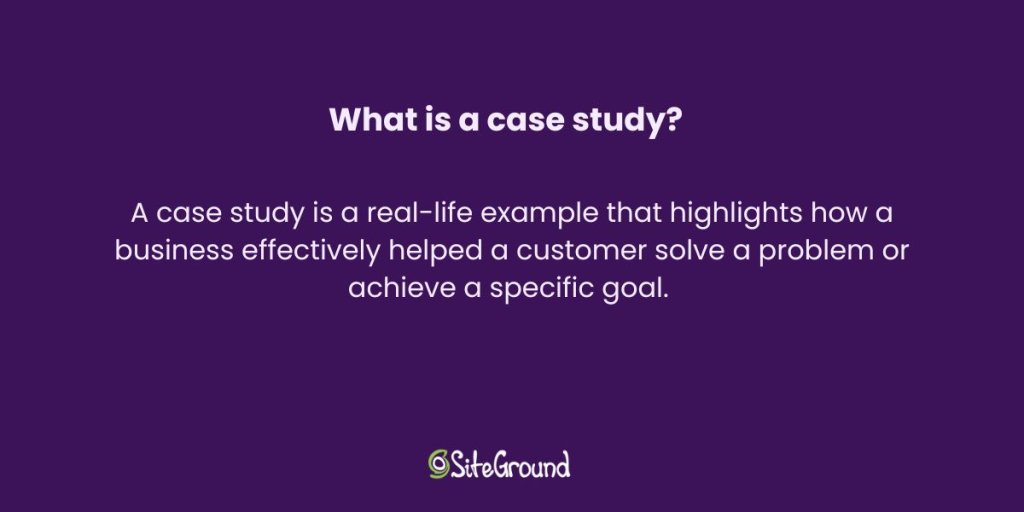 what is a case study