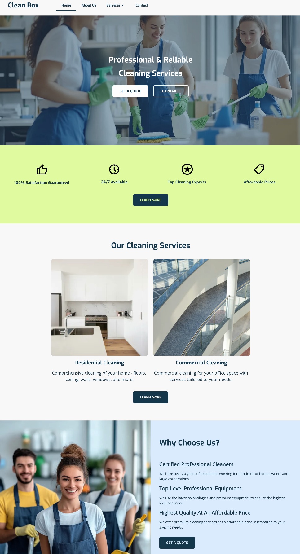 good web design with strategic calls to action