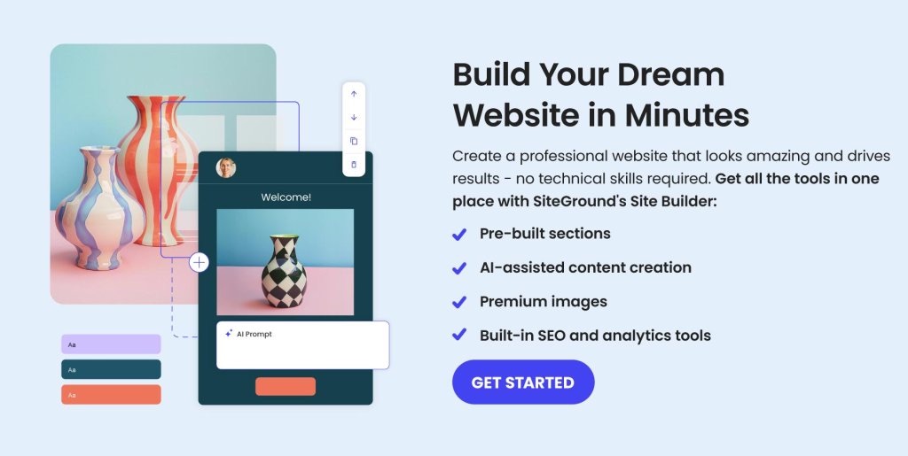 SiteGround Website Builder