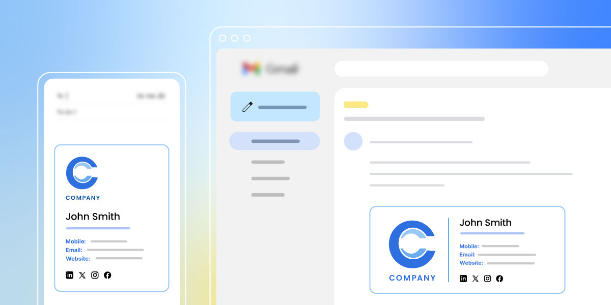 Email Signature header image