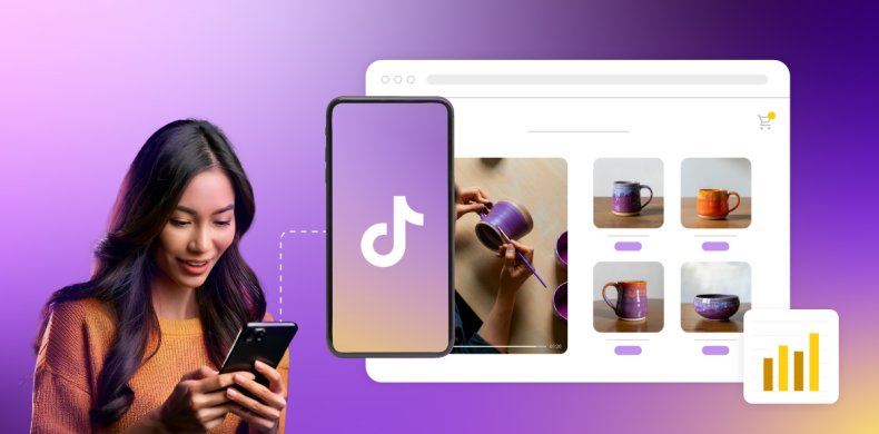abstract of tiktok helping small business
