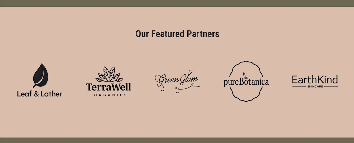 Example of a partners page with partner logos