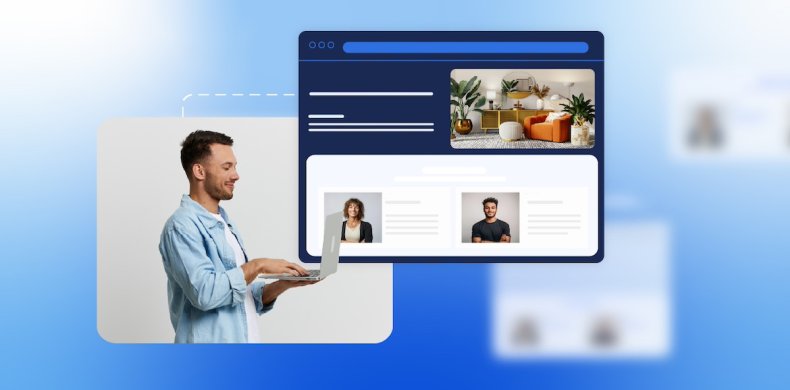 abstract of a homepage example