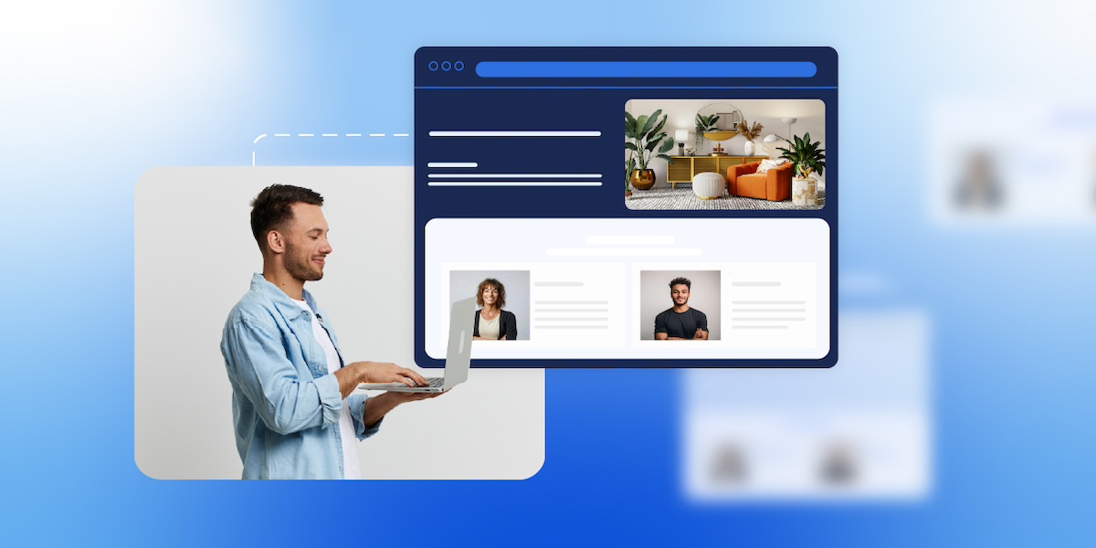 abstract of a homepage example