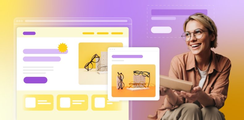 Abstract example of visual hierarchy