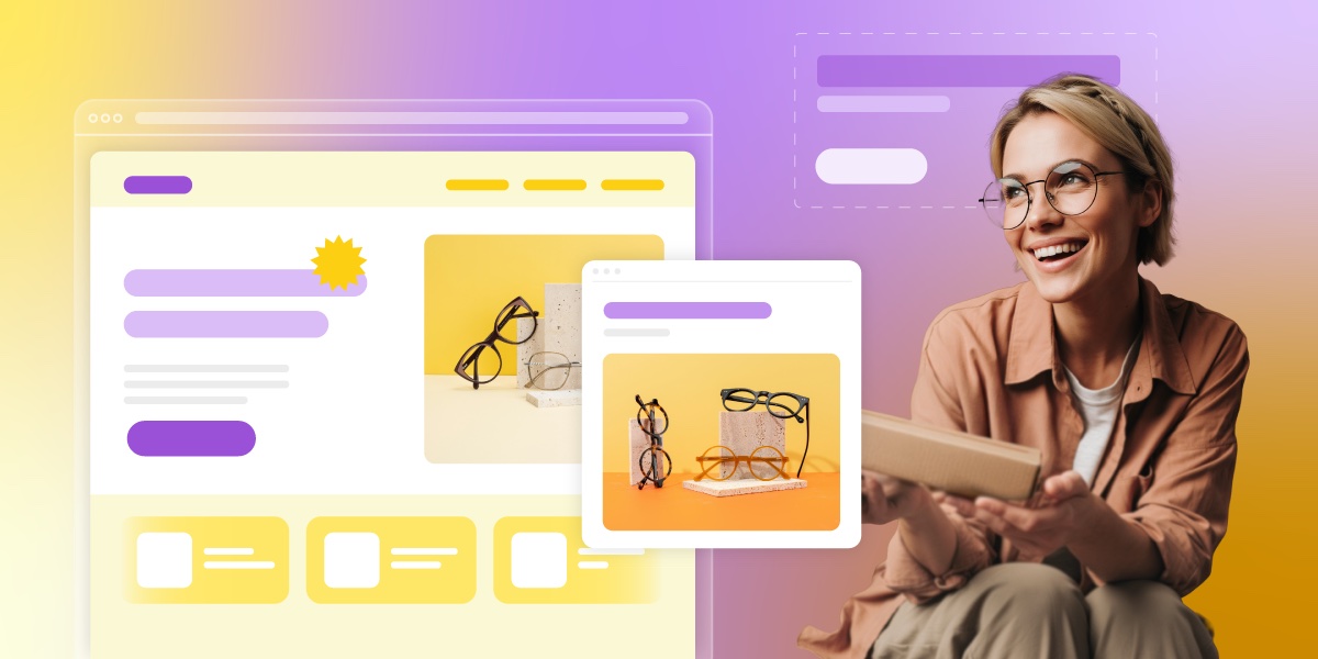 Abstract example of visual hierarchy