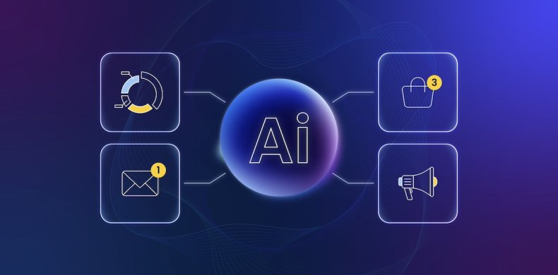Abstract of how ai is changing digital marketing
