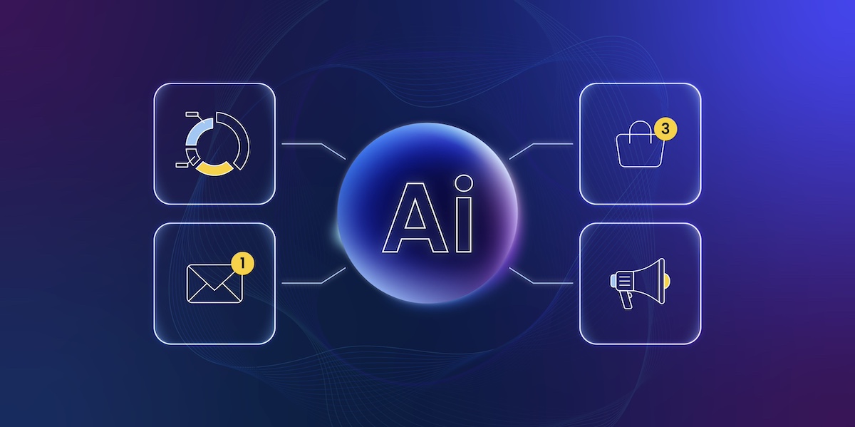 Abstract of how ai is changing digital marketing
