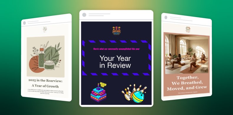 Abstract of Year-in-review emails