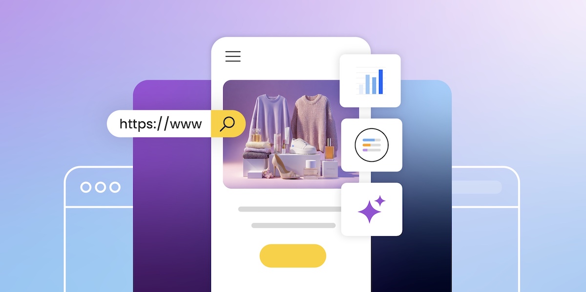 Abstract graphic design of mobile seo