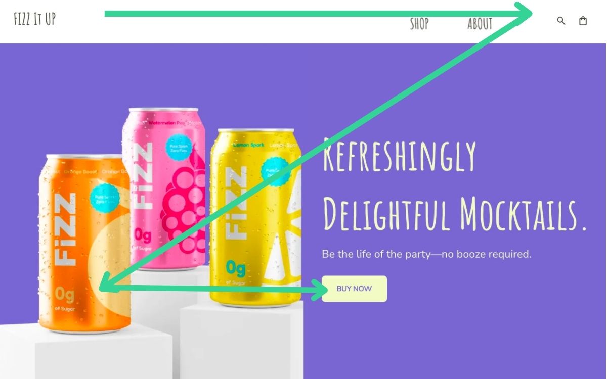 Using a z pattern in your ecommerce website design