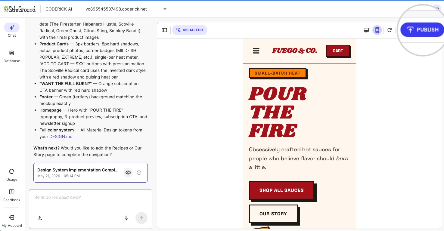 Erick Acode Build a Website Without Claude Code Using Coderick AI- SiteGround Academy