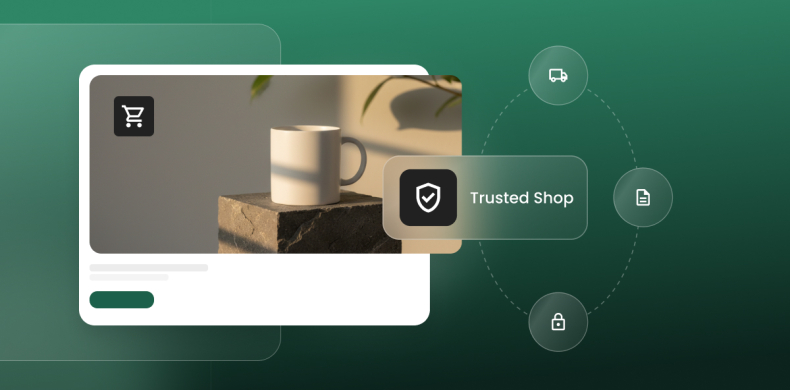 Abstract of trust signals in an online store