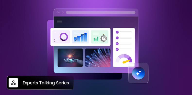 Ilustración de una web con pestañas de evaluación y ajustes de optimización