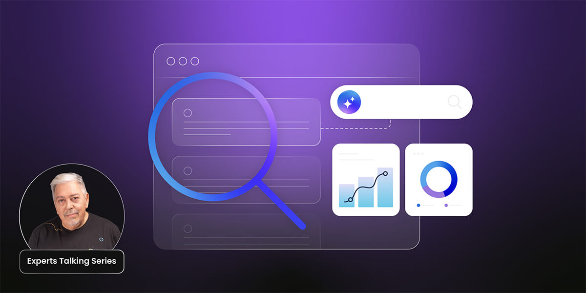 Ilustración abstracta de optimizaciones SEO en WordPress