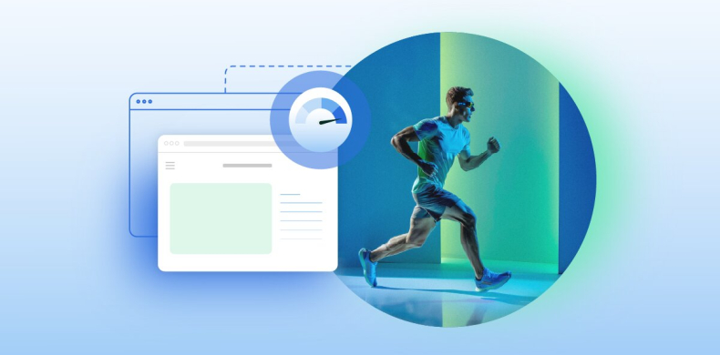 Ilustración de una persona corriendo