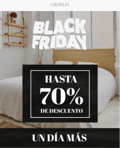 Captura ejemplo newsletter campañas