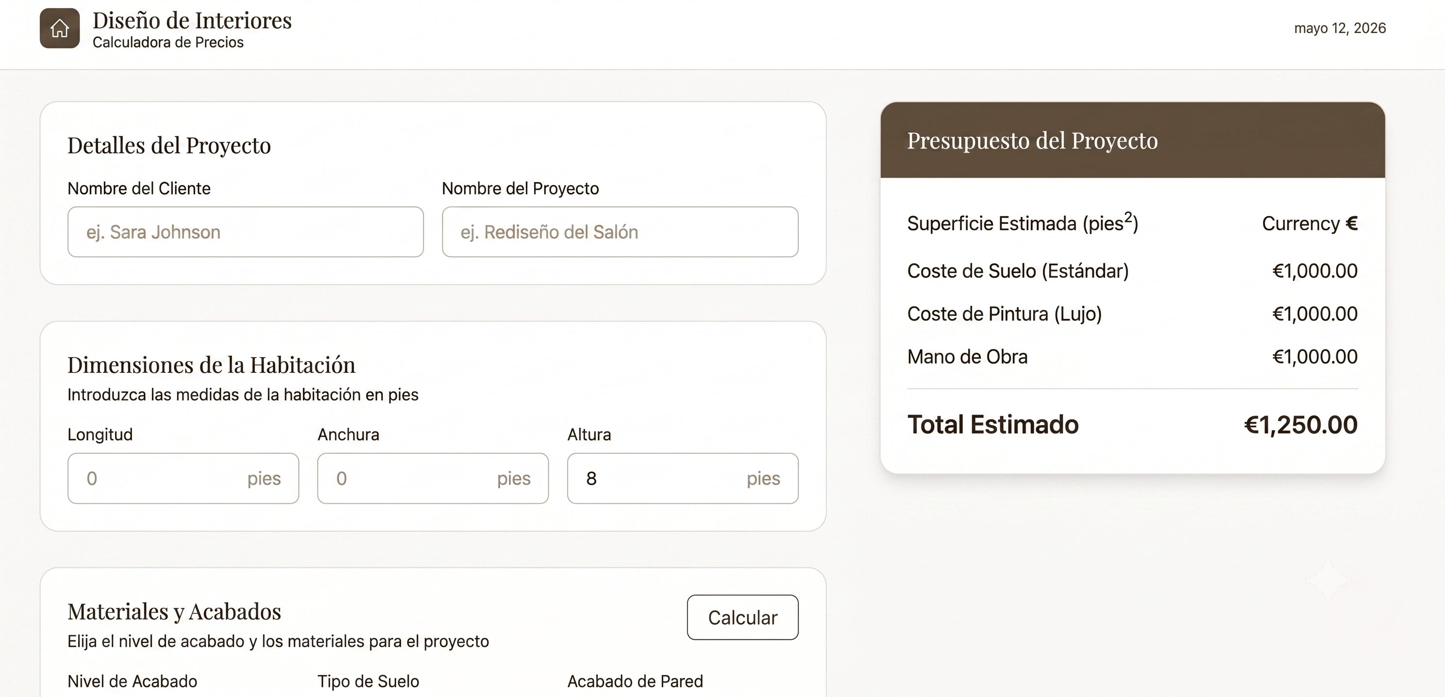 Captura de app de automatización