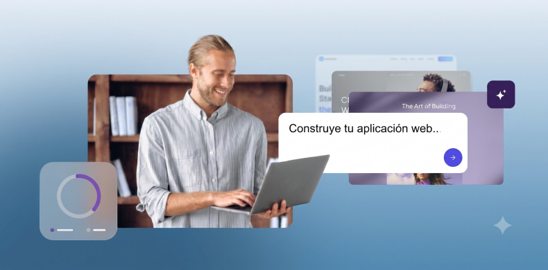 Ilustración web app