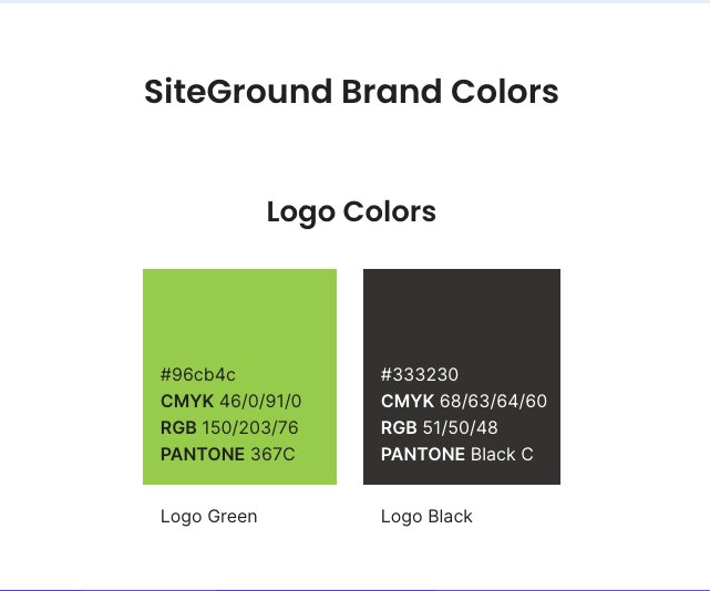 Ilustración con la paleta corporativa de SiteGround